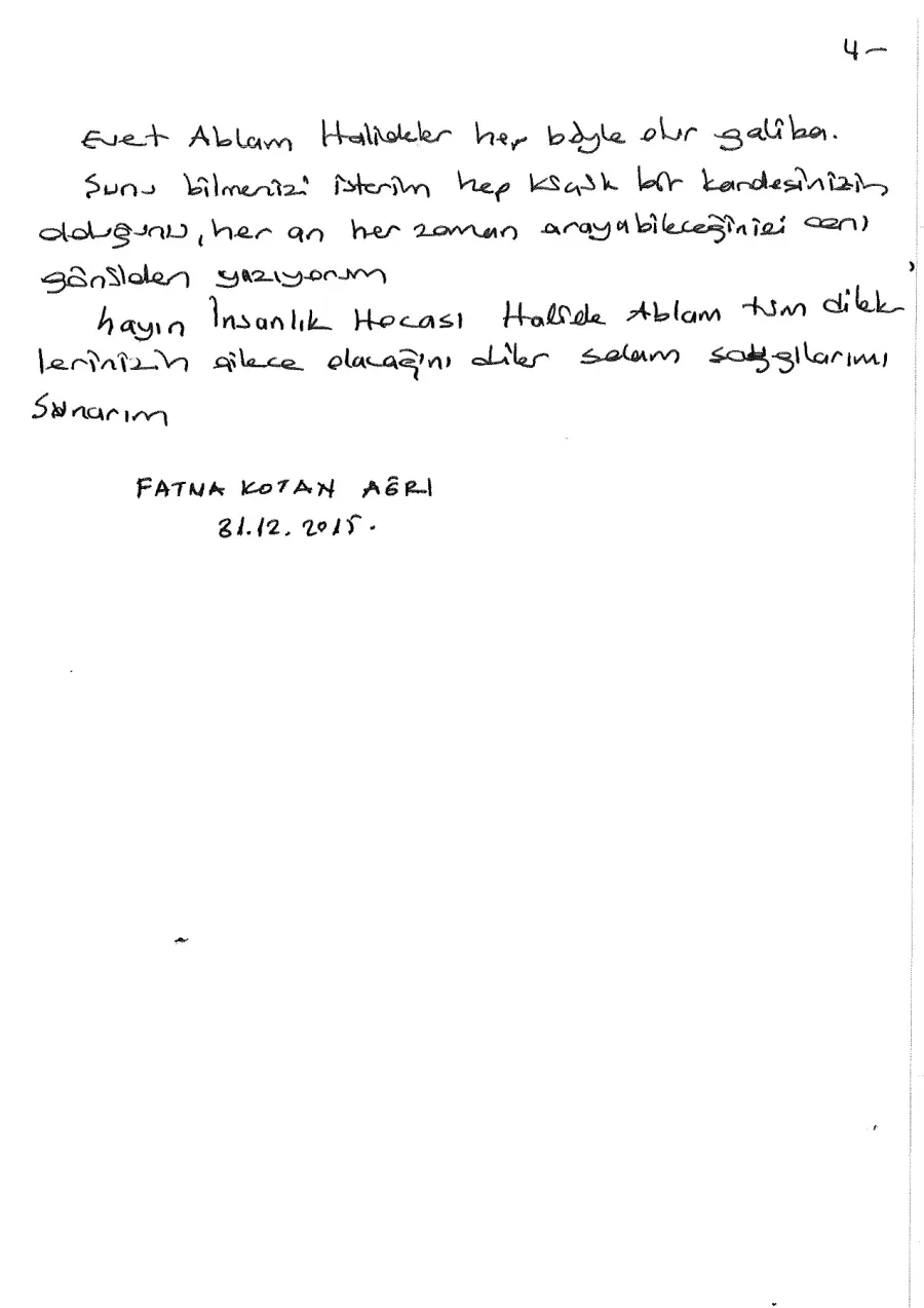 Defter sayfası 10, Fatma Salman Kotan