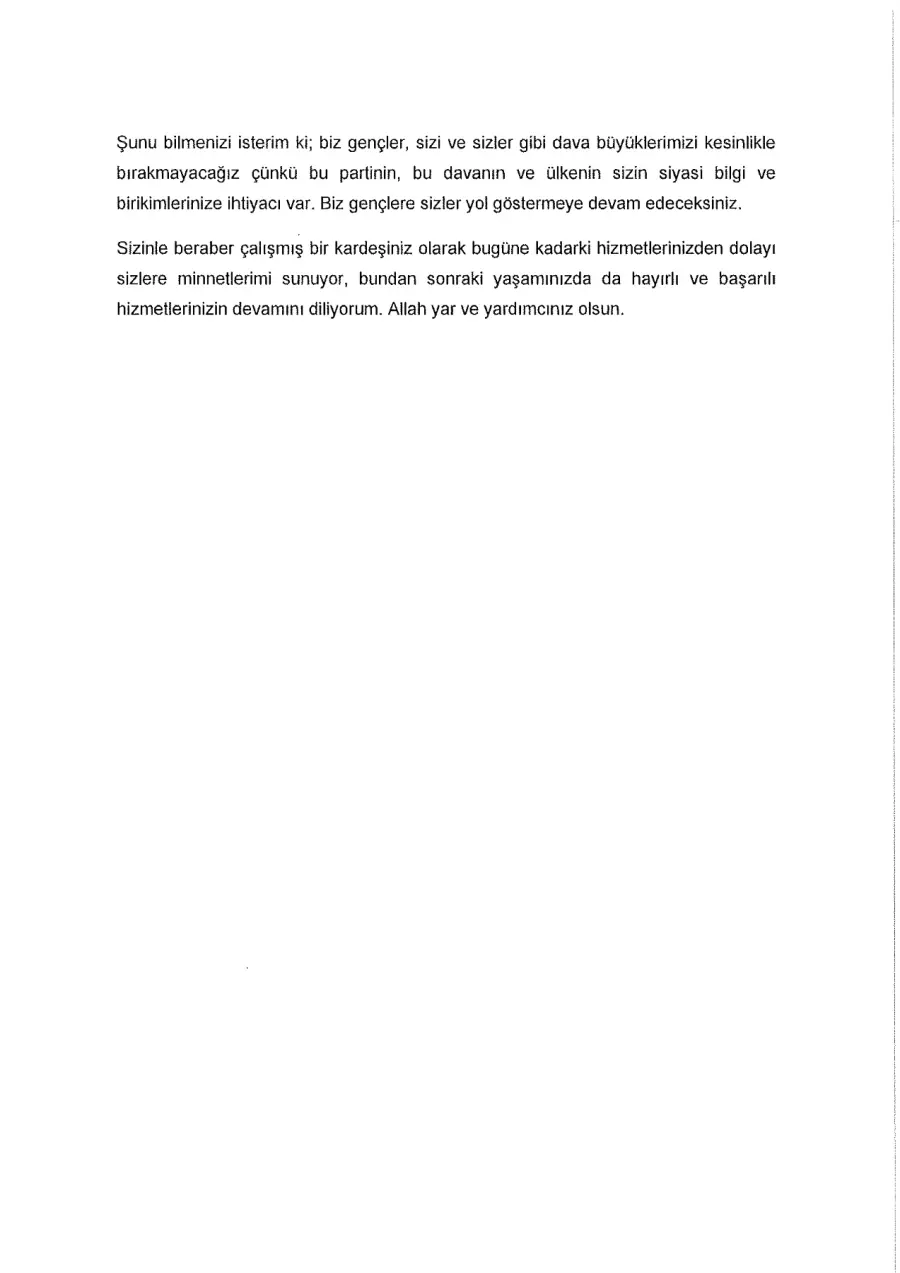 Defter sayfası 123, İmzası okunamayan mektup