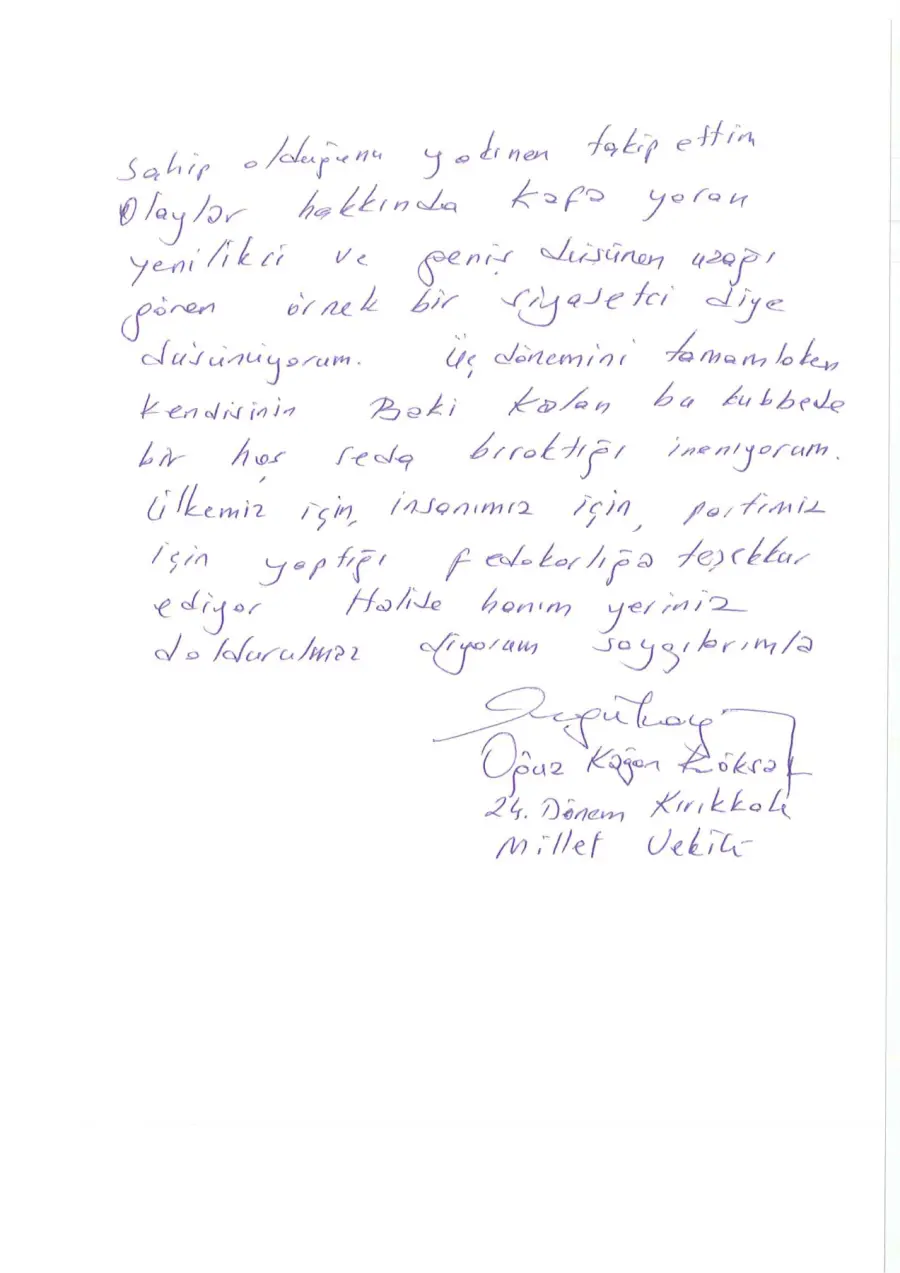 Defter sayfası 169, Oğuz Kağan Köksal