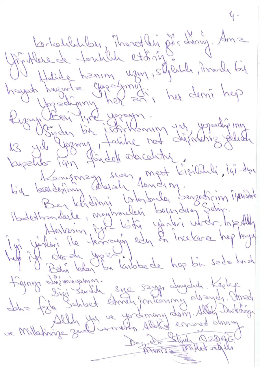 Defter sayfası 193, Doç. Dr. Selçuk Özdağ